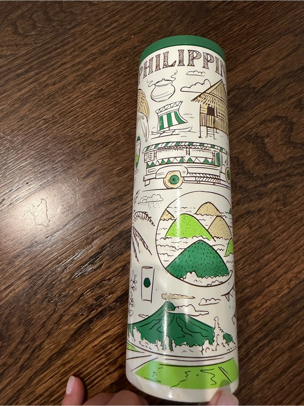 Philippines Starbucks Stainless Tumbler Bottle 16oz Been There Series NEW travel - Picture 4 of 9